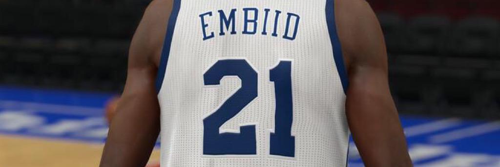 Fake Joel Embiid banner