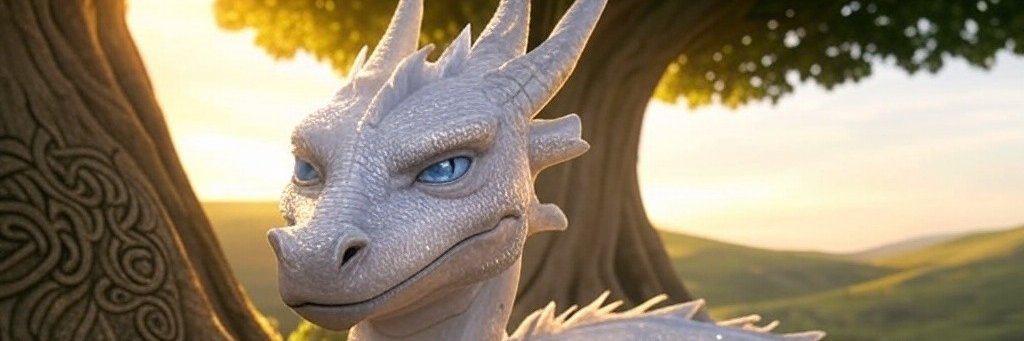 White Dragon banner