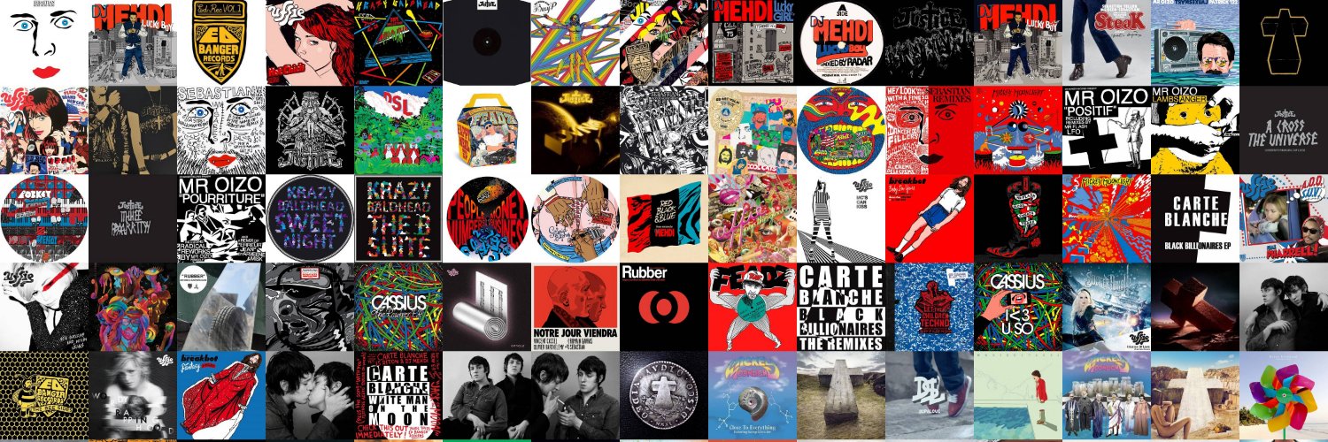 Ed Banger Records Fanpage banner