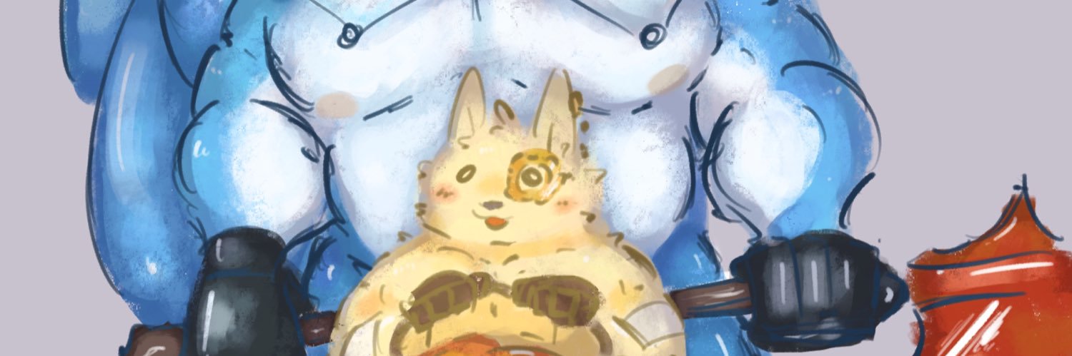 WolfCat 狼里 休息中 banner