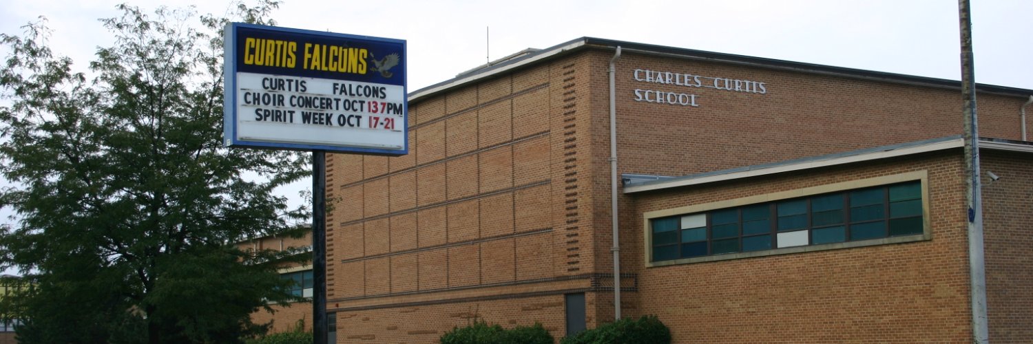 Curtis Middle School banner