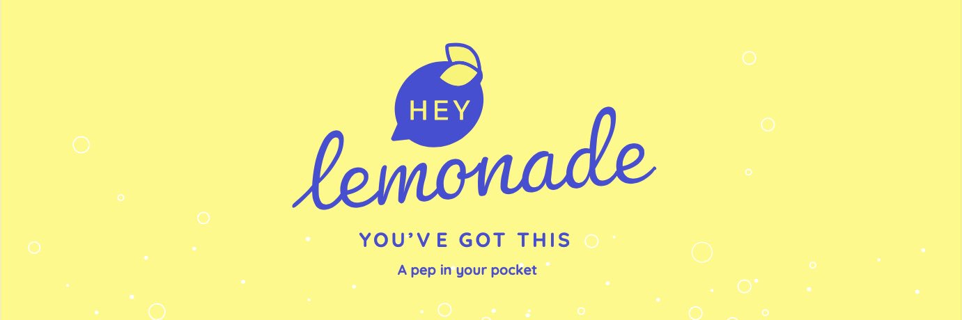 Hey Lemonade banner
