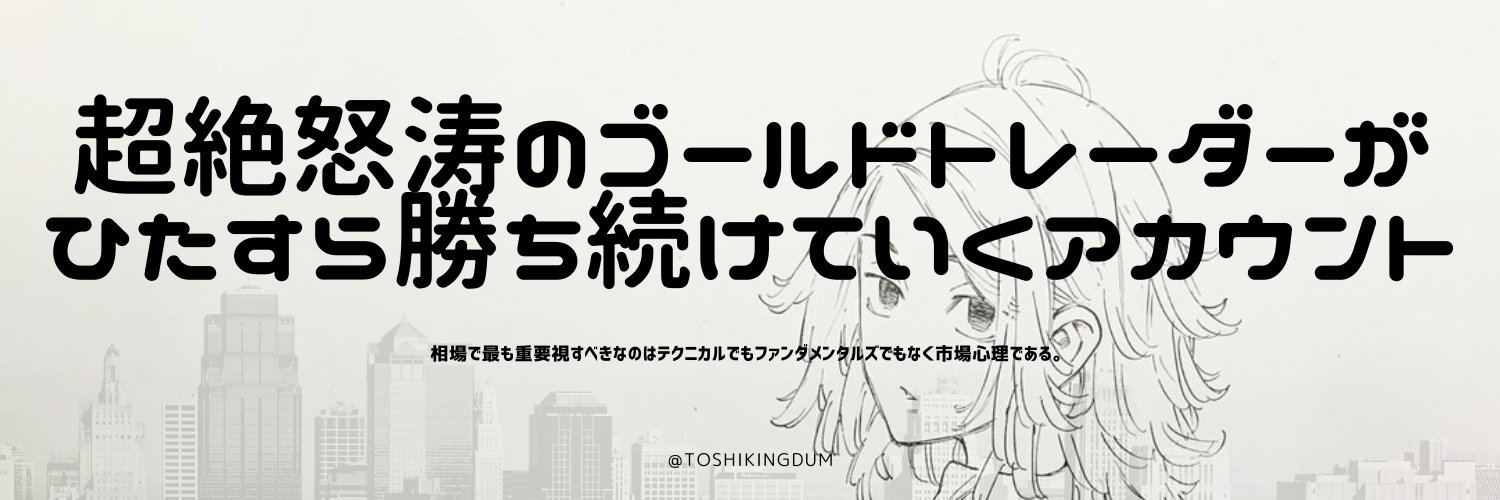 toshikingdum's profile banner image