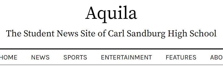 The Aquila banner