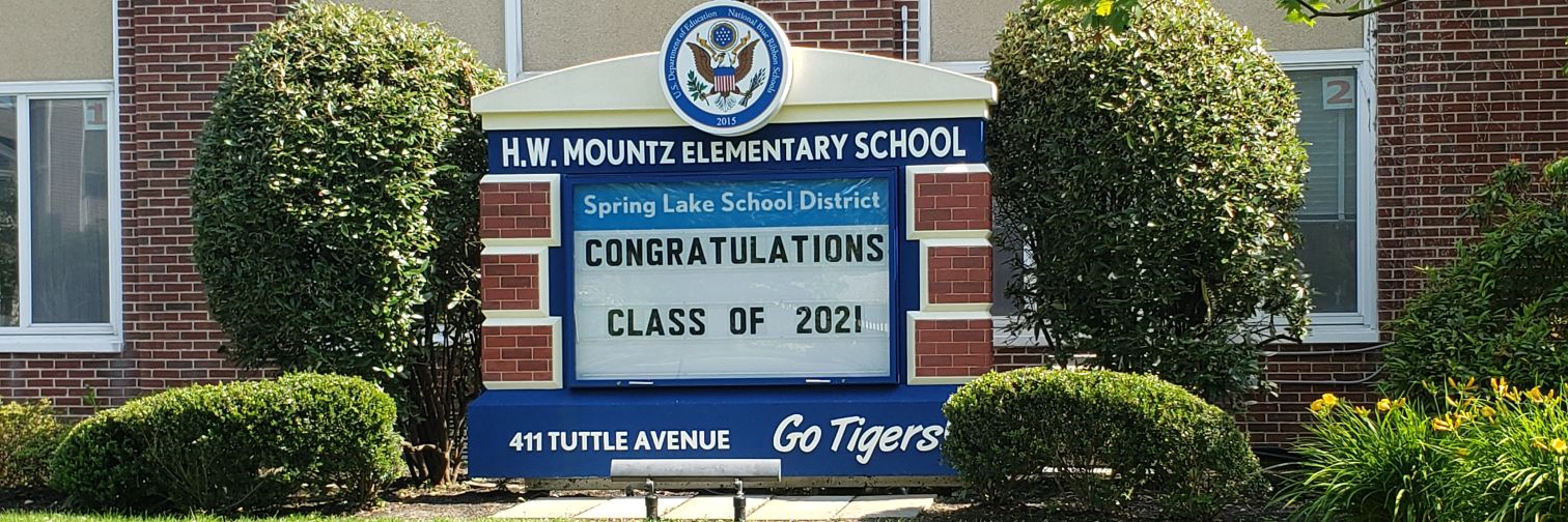 H.W. Mountz Elementary School banner