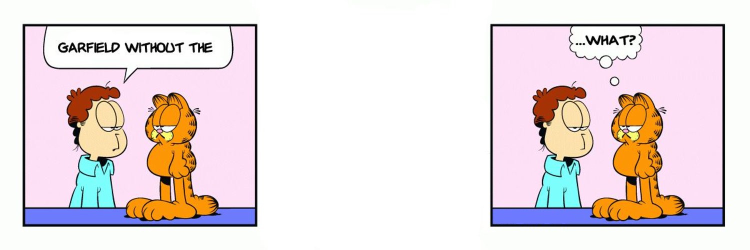 Garfield Without The Middle Panel banner