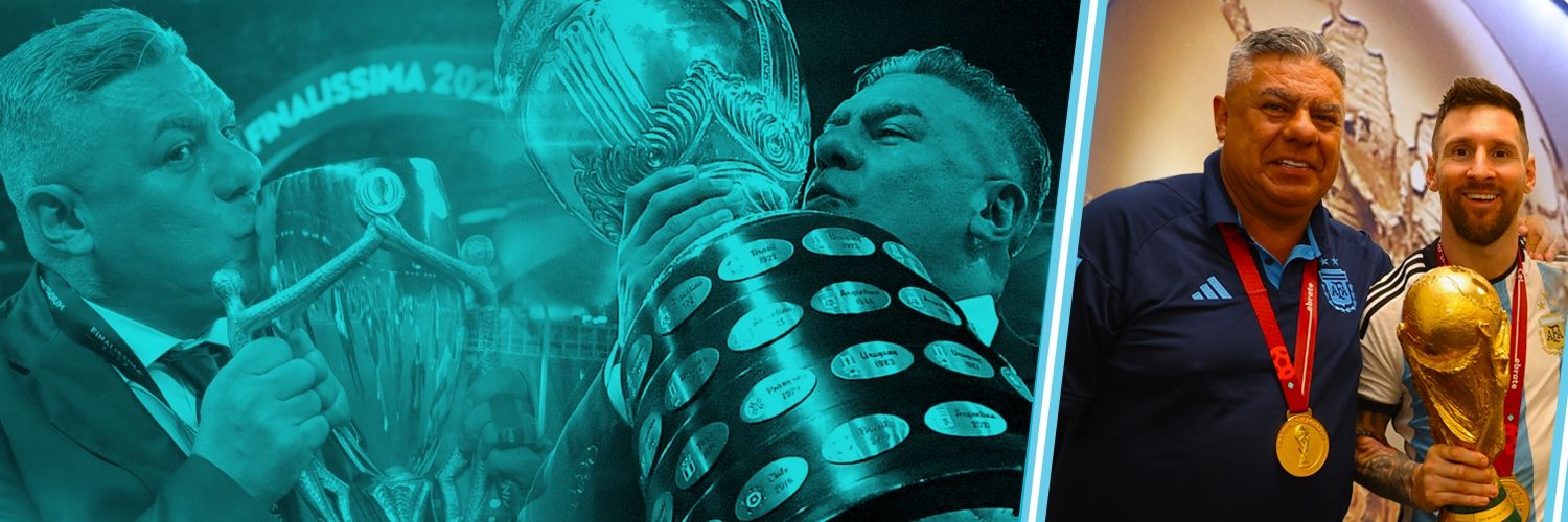 Chiqui Tapia's banner