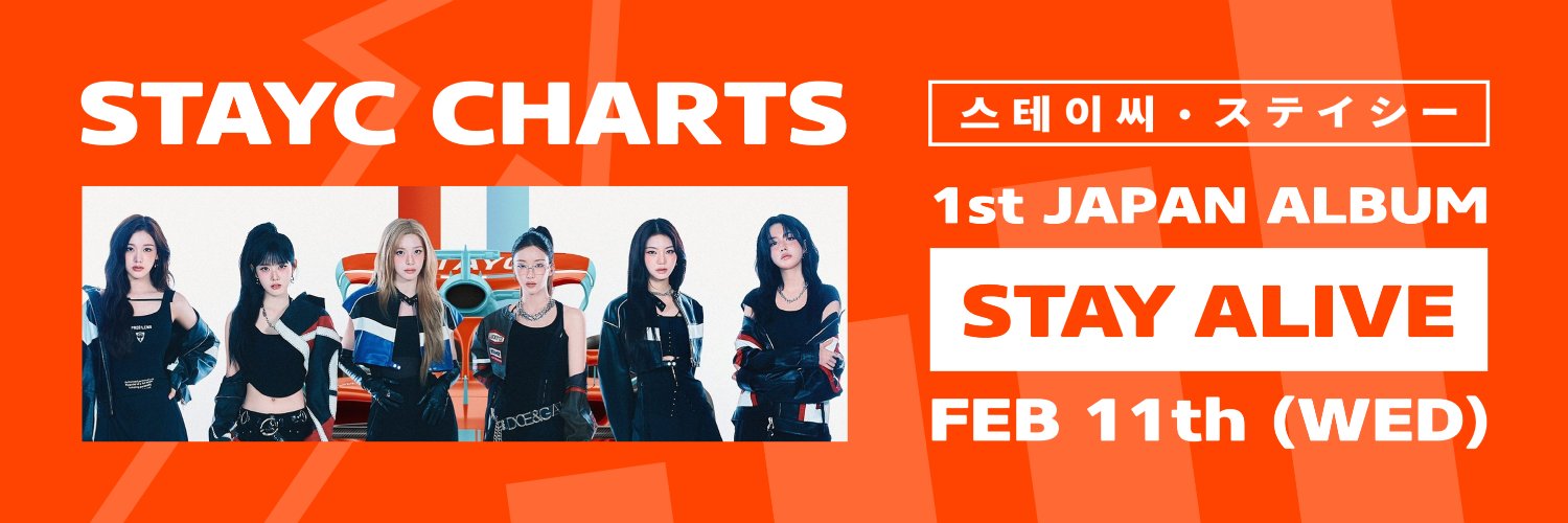 STAYC Charts 🏁 banner