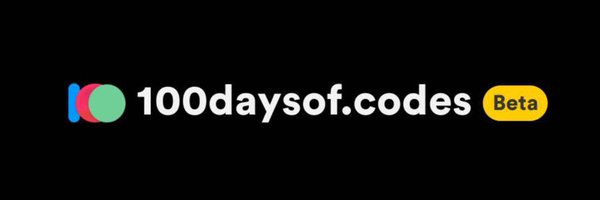 100daysofcodes Profile Banner