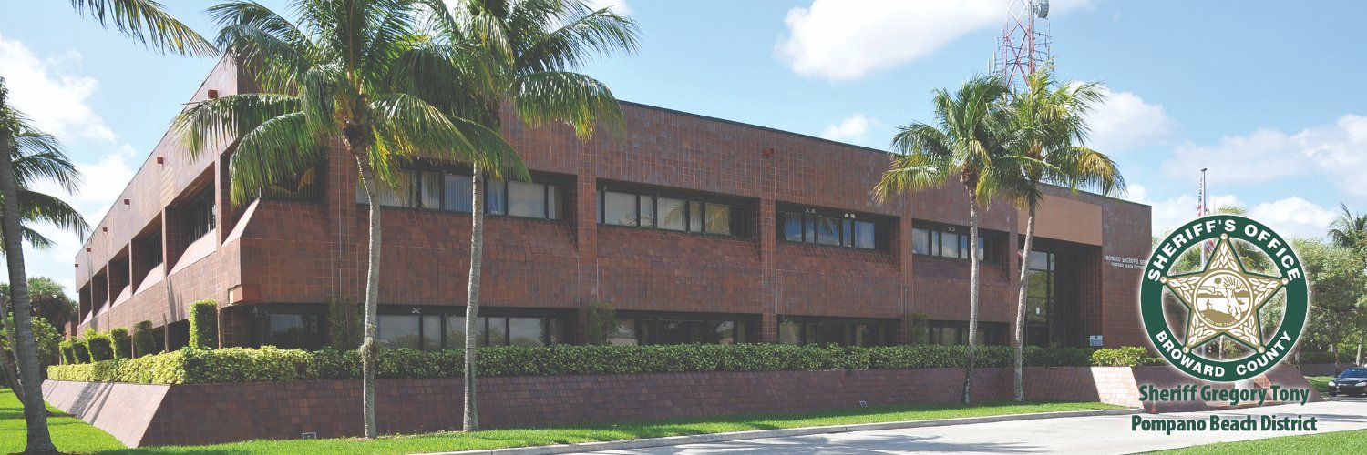 Broward Sheriff's Office Pompano Beach District banner