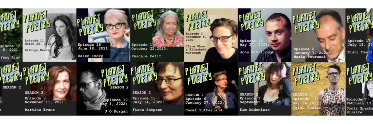 Planet Poetry Podcast's banner