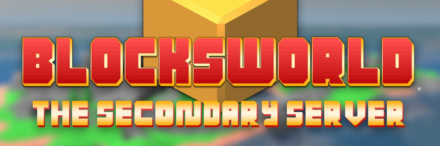 Blocksworld The secondary server (Blocksworld_2) / Twitter