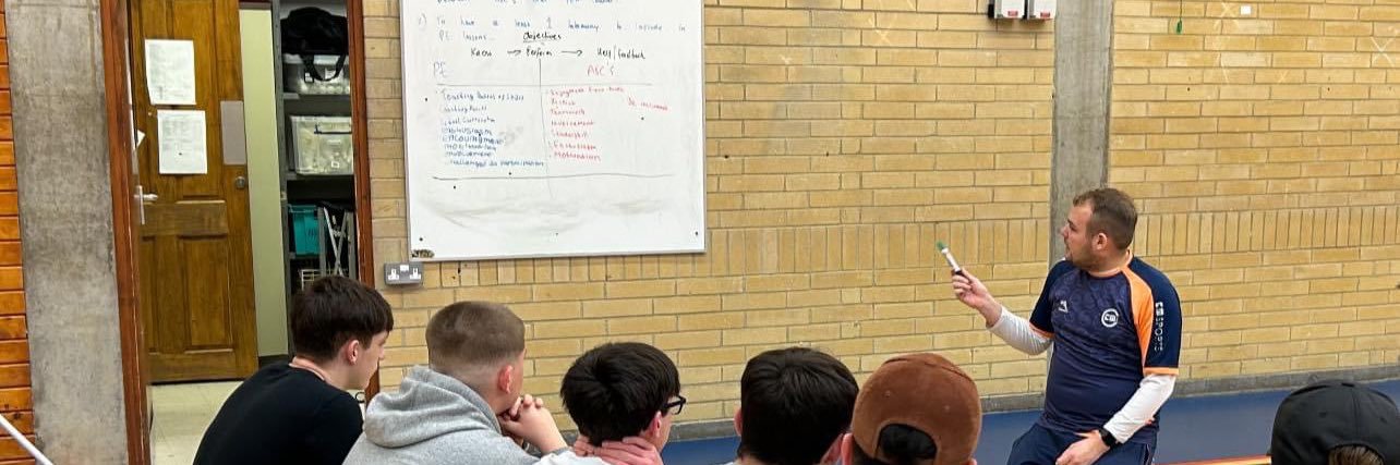 Harrison Dunks banner