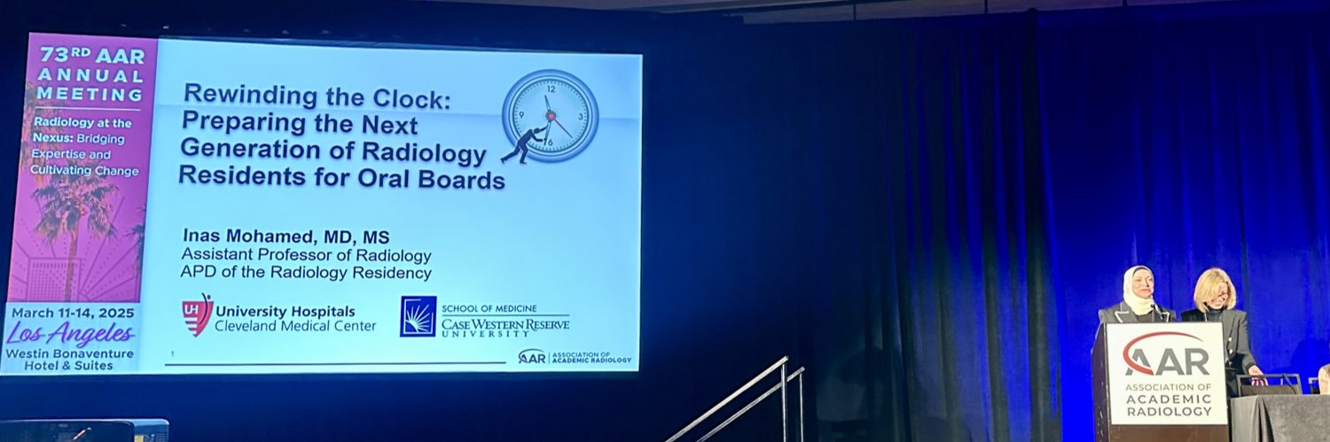 Inas Mohamed, MD, MS's banner