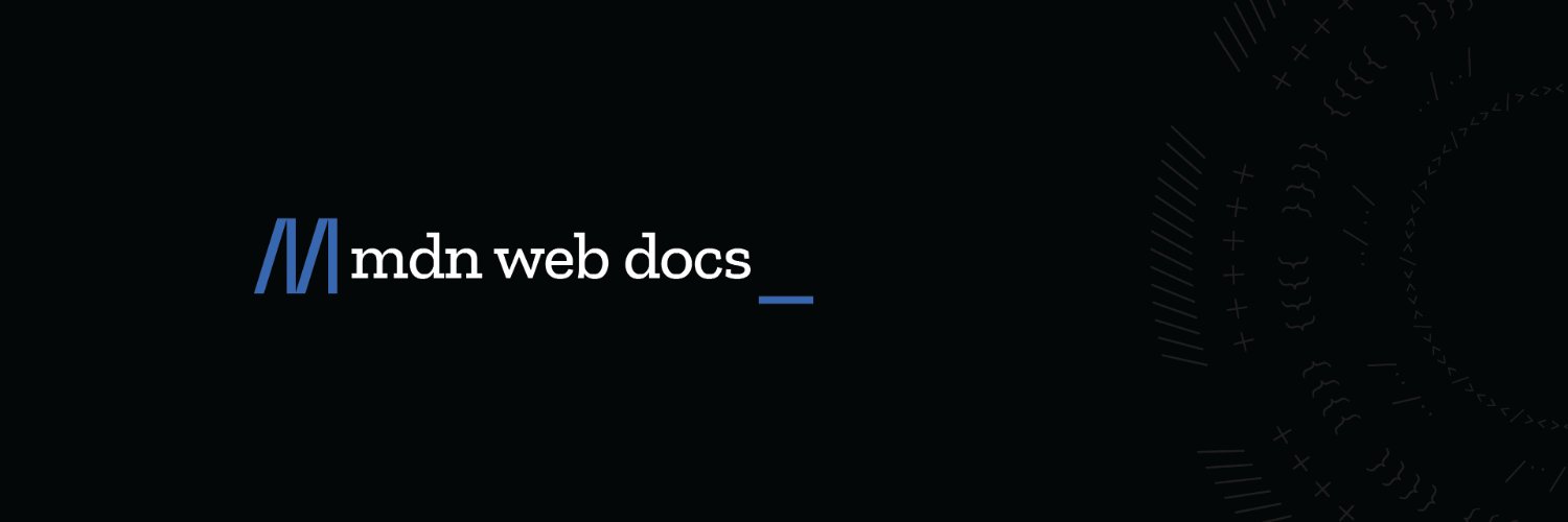 MDN Web Docs's banner