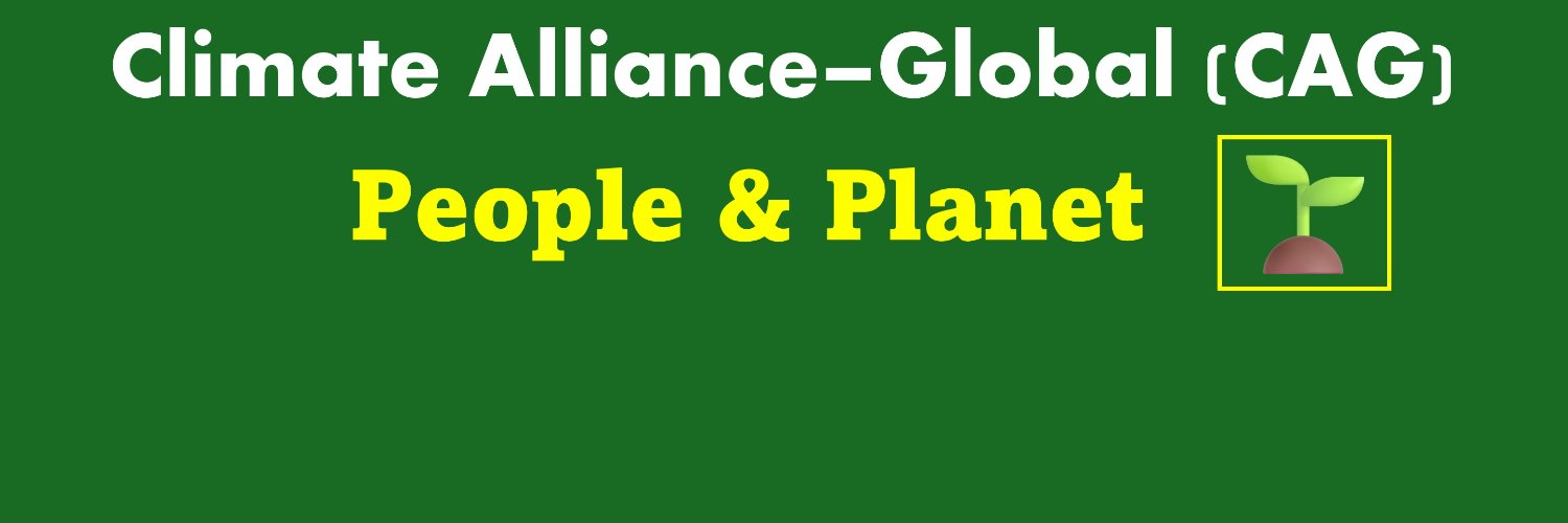 Climate Alliance Globally (CAG)🌱 banner