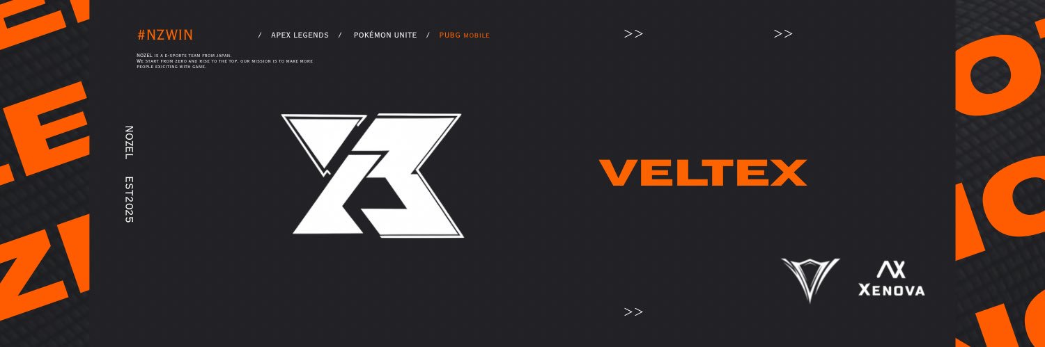 NOZEL VeLTexありがとうCerulean banner