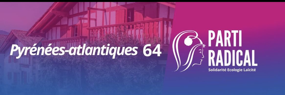 Parti Radical Pyrenées Atlantiques (64) banner