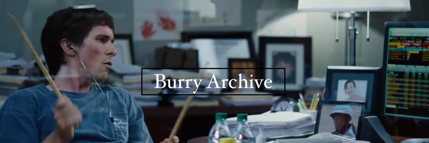 Michael Burry Archive banner