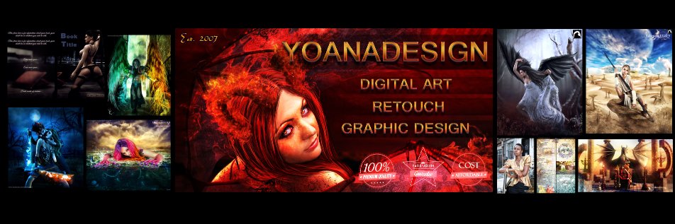 YoanaDESIGN - Digital artist and Retoucher banner