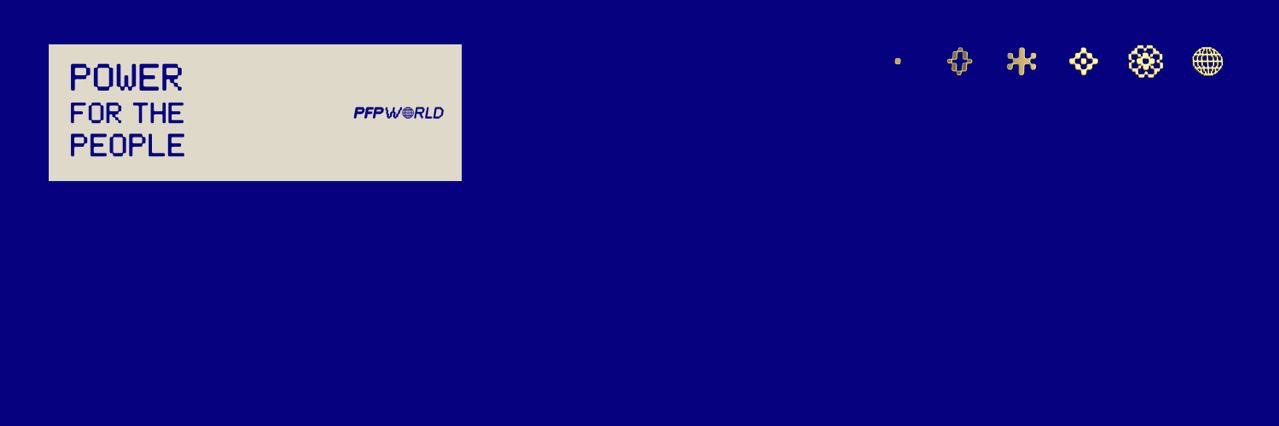 PFPWorld banner