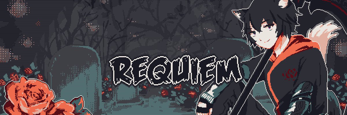Requiem | Vtuber banner