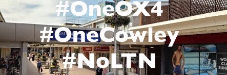 Cowley LTN’s #OneOX4 banner