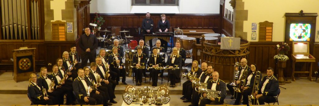 Ferryhill Town Band banner