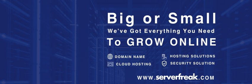 ServerFreak's profile banner image