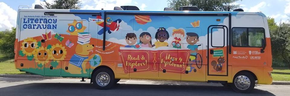 SAPLF Literacy Caravan banner