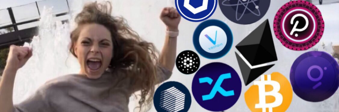 The Crypto Cheerleader 💎 banner