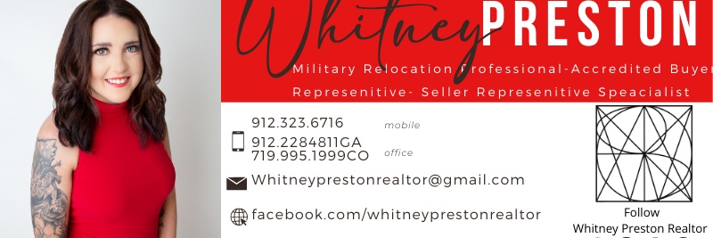 Whitney Preston, Realtor banner