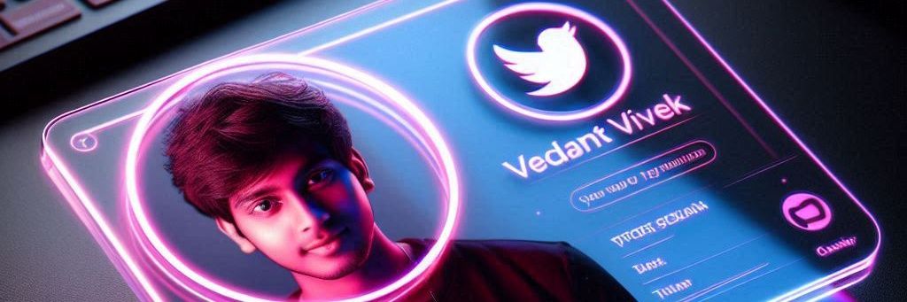 Vedant vivek 🖤🩶 banner
