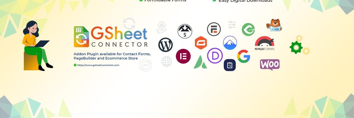 GSheetConnector for ⓦ WordPress⚙ banner