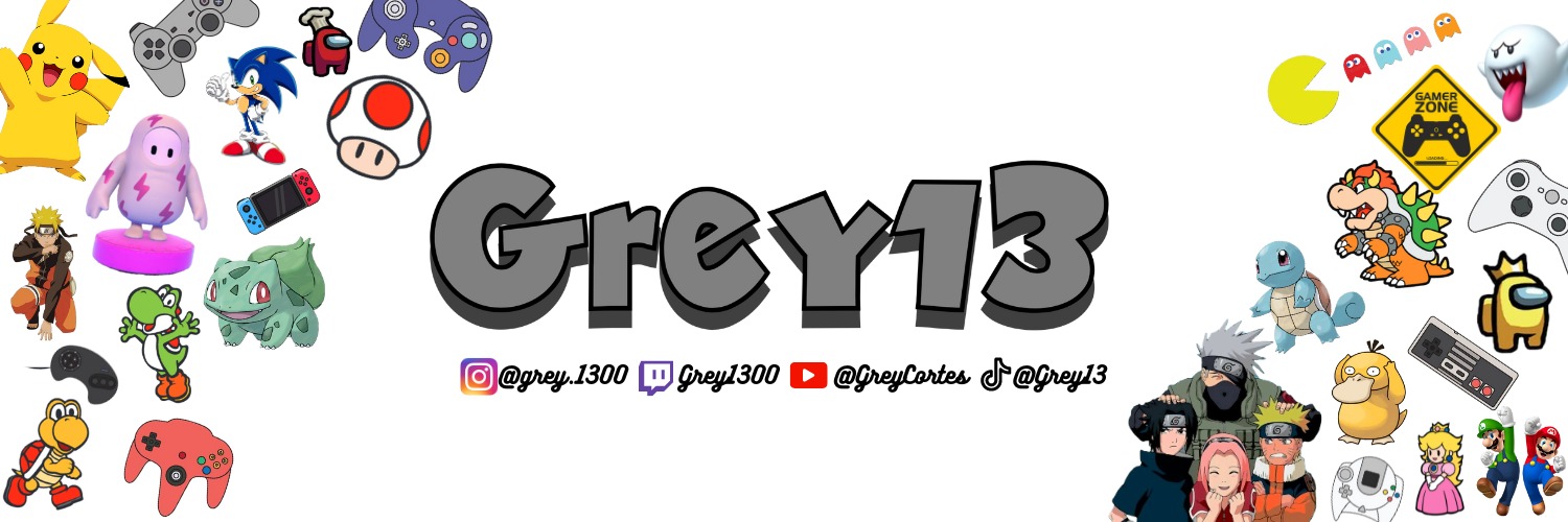 Grey banner