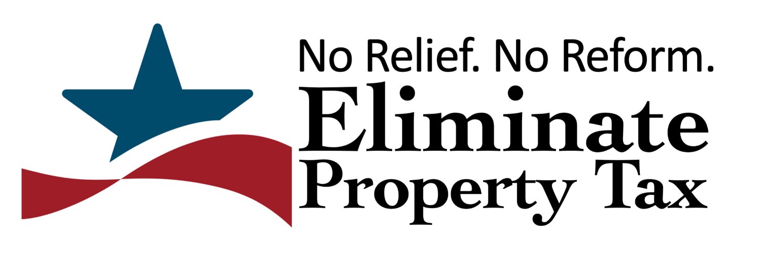 Eliminate Property Tax's banner