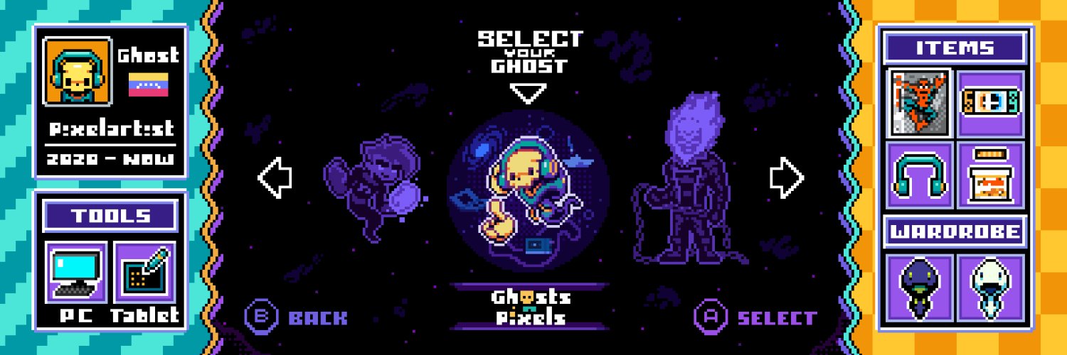 Ghosts n Pixels banner