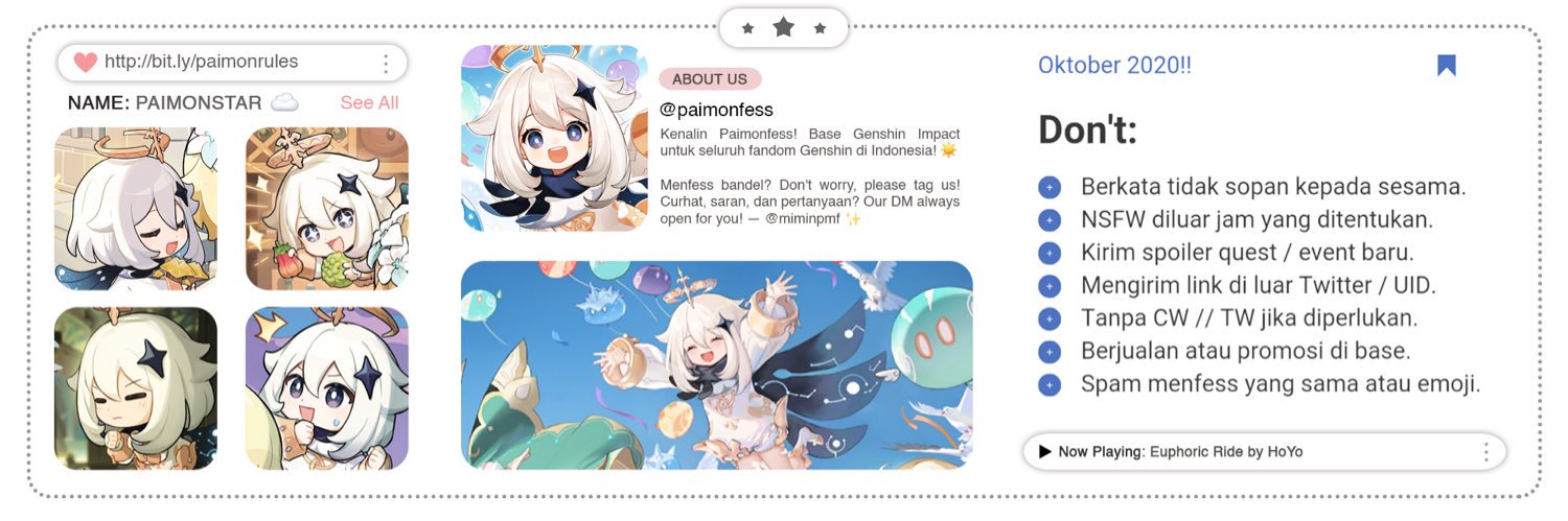 PAIMON: Livestream 📌 banner