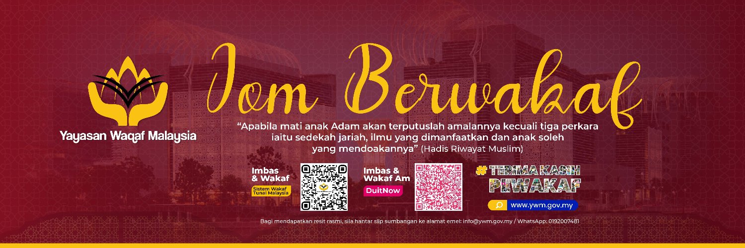 Yayasan Waqaf Malaysia banner