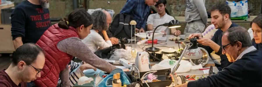 Repair Café Madrid banner