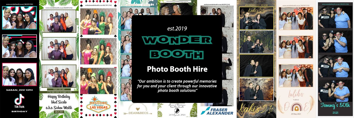 Photo Booth Hire By Wonder Booth📸 banner