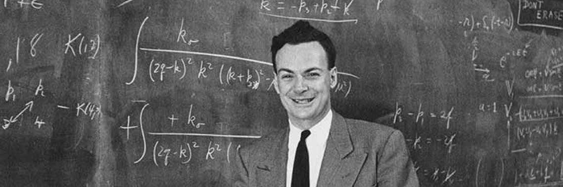 Richard Feynman banner