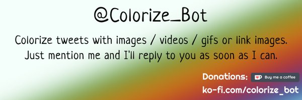 Colorize_Bot 🤖🌈 Profile Banner