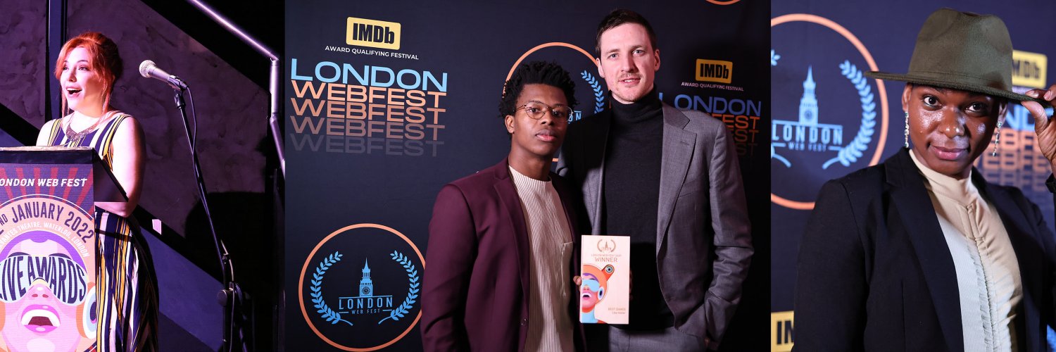 London Web Fest banner