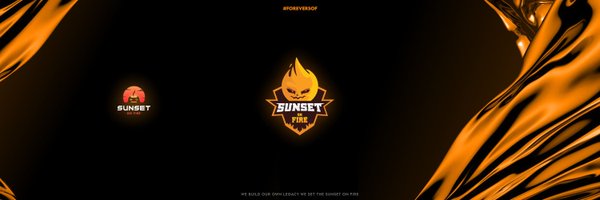 Sunset on Fire Profile Banner