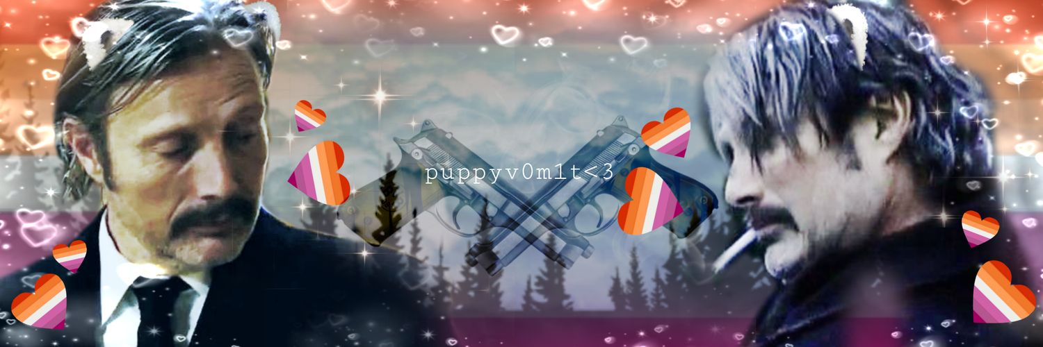 that one lesbo maggot dog 💜s duncan vizla's banner
