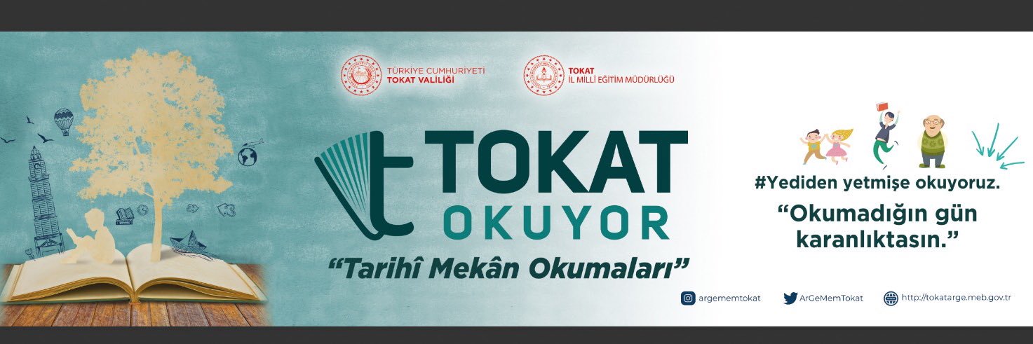 Tokat Okuyor banner