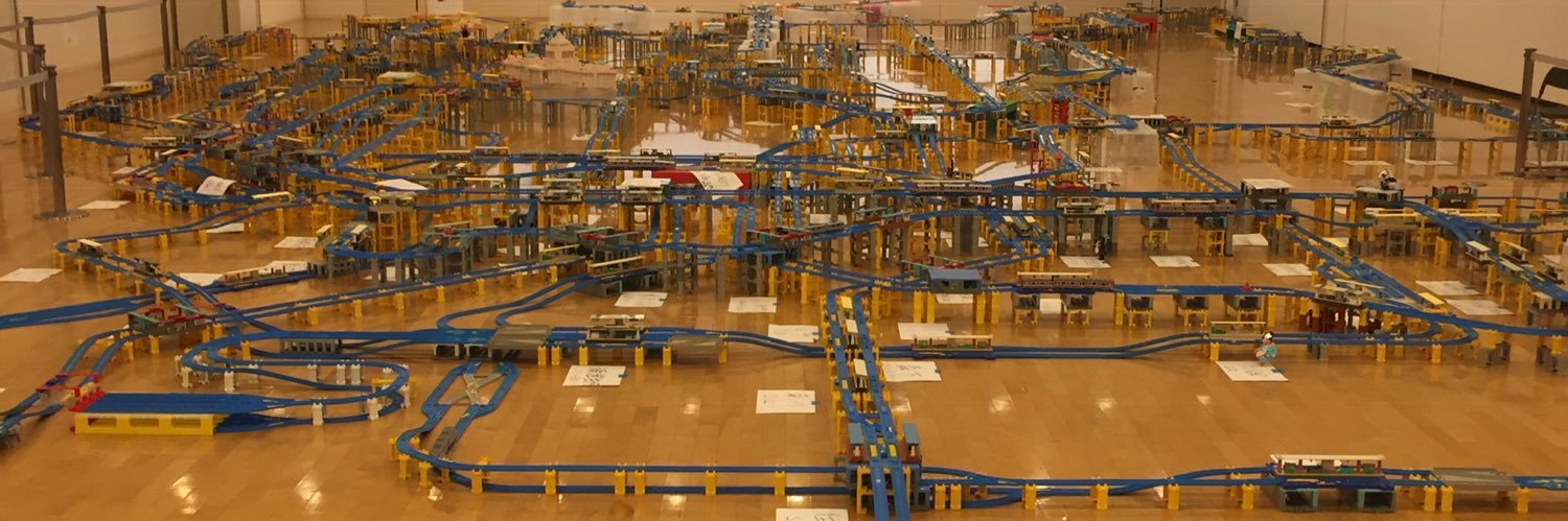 プラレールの宿の松岡さん banner