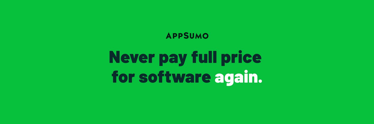 AppSumo.com's banner