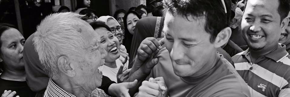 Sandiaga Salahuddin Uno banner